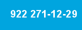 922 271-12-29